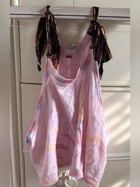 Free People Tie-Dye Cropped Tank